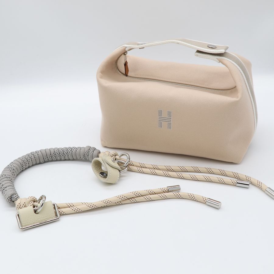 Hermès 愛馬仕 Bride a Brac GM 米色 大型 盥洗包 手提包 飯盒包-5
