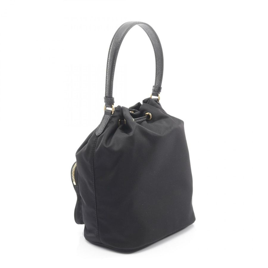 PRADA Duet Re-Nylon 水桶斜背包 VELA 手提包 1BH038RV44F0002 Saffiano-1