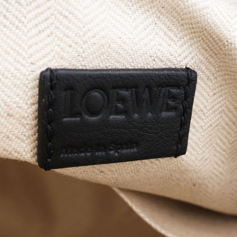 黑色 牛皮 亮片 造型 兩用包 (Show款)【LOEWE 羅威】-4