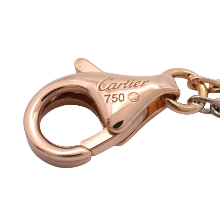 18K白金/玫瑰金 鑽石 Love 項鍊【Cartier 卡地亞】 B7219700-3