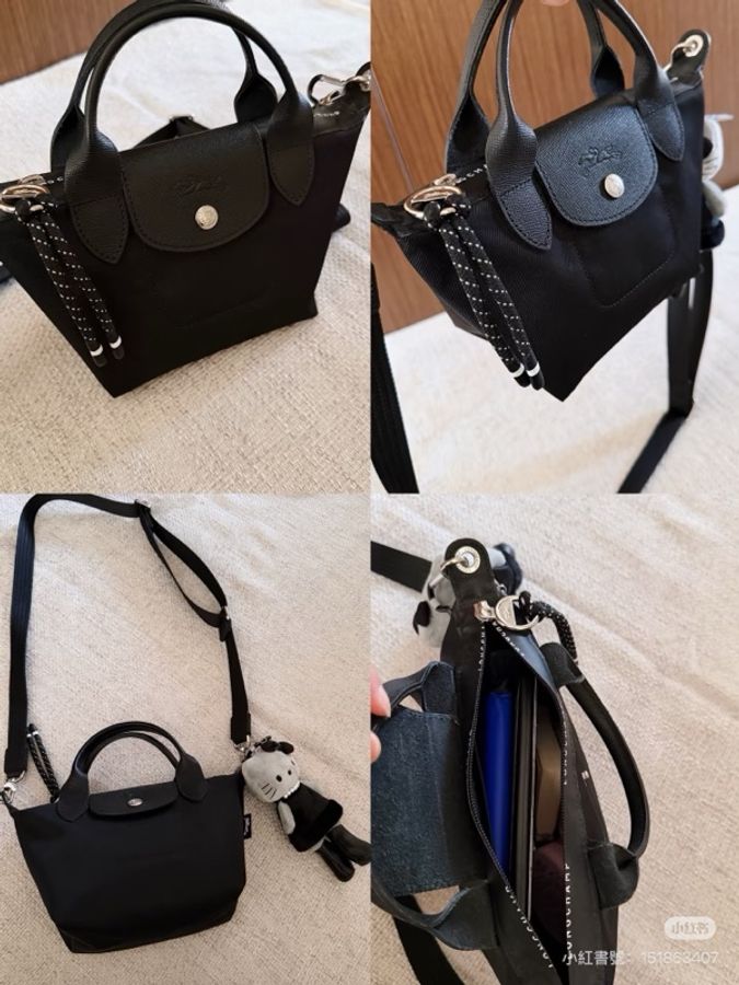 longchamp mini餃子包-4