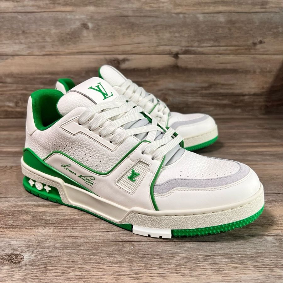 Louis Vuitton路易威登 trainer 白綠 綠色 41碼-1
