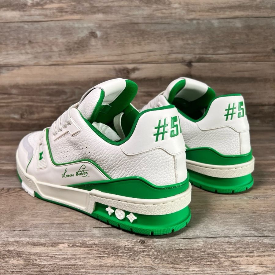 Louis Vuitton路易威登 trainer 白綠 綠色 41碼-3