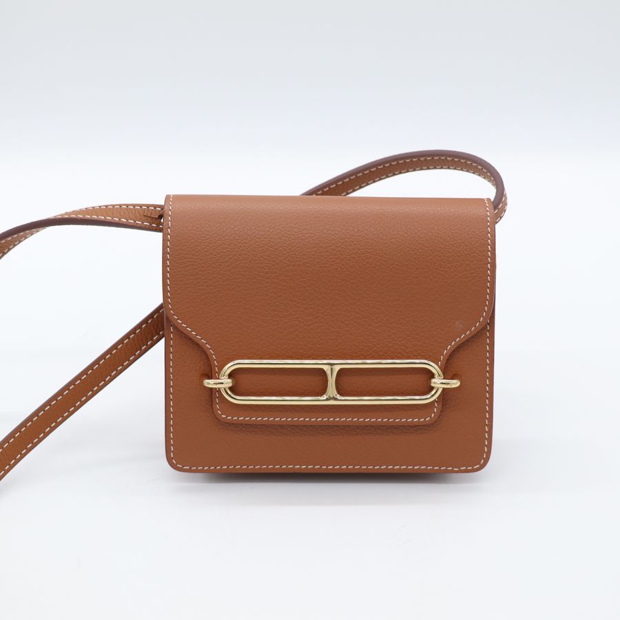 Hermès 愛馬仕 Roulis Slim 豬鼻子 短夾 金扣-1