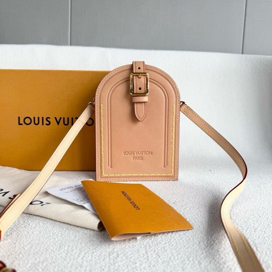 【威選精品】🤎 LV NameTag XL Clutch 行李牌包|芯片款-2