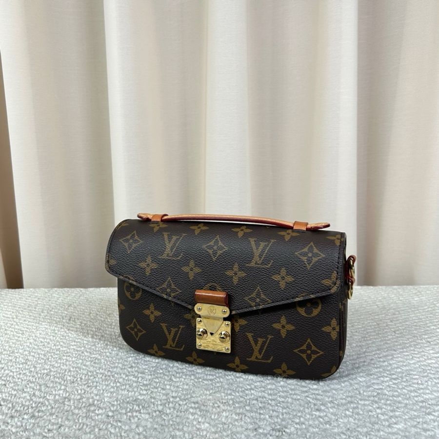 LV路易威登 Pochette Metis East west 老花小郵差包-3