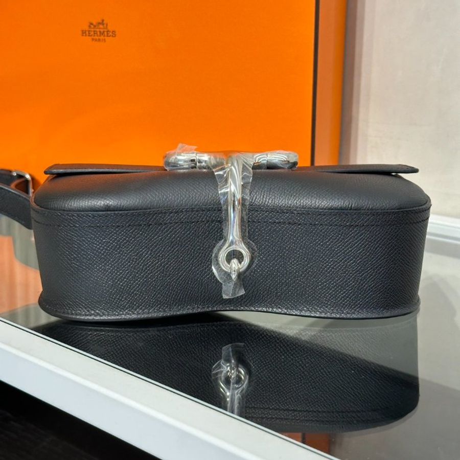 HERMES Della Elan - Noir 89 黑銀 W-5