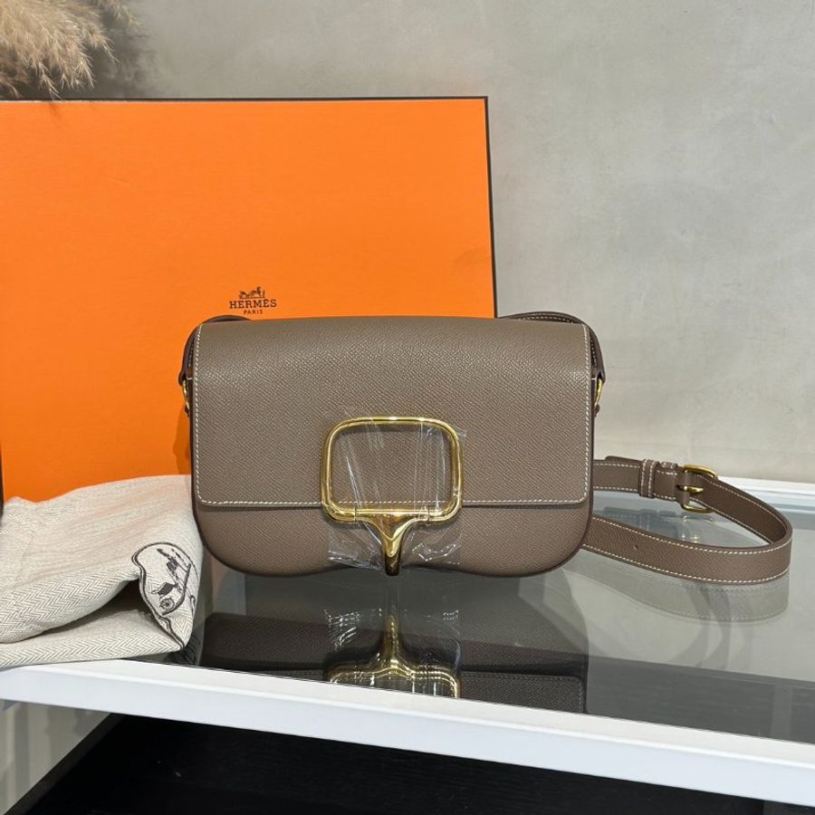 HERMES Della Elan - Etoupe 18 大象灰金 B-8