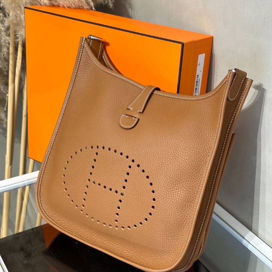 HERMES Evelyne 29 - Gold 金棕銀 W-3