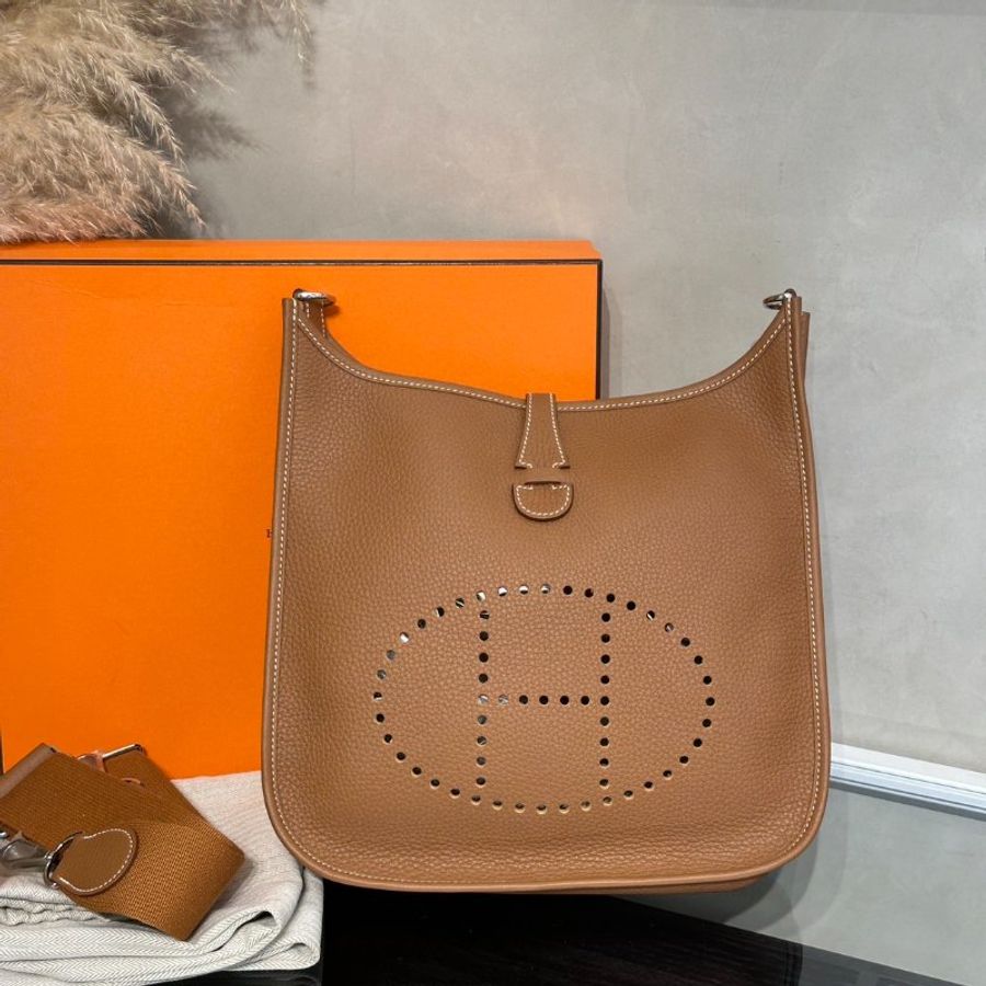 HERMES Evelyne 29 - Gold 金棕銀 W-8