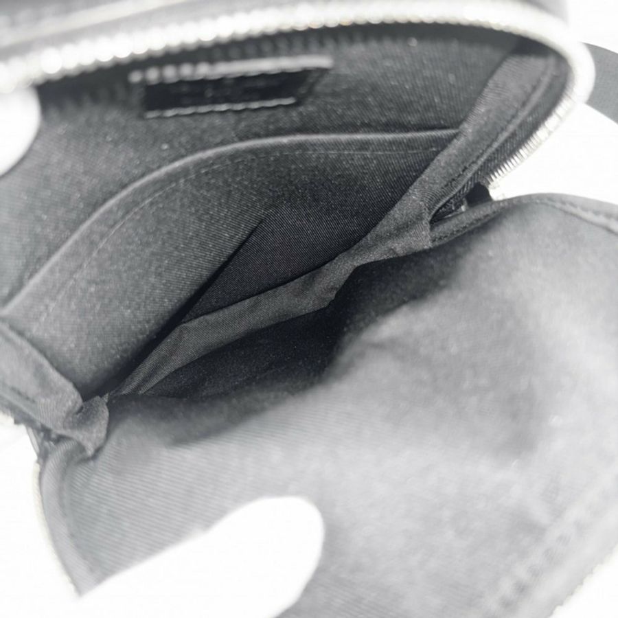 路易威登 Avenue Sling Bag PM 男士斜挎包，M47137，Monogram Eclipse 圖案，黑色，銀色五金配件-3