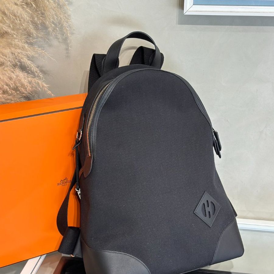 HERMES Allback後背包 - Noir 89 黑 B-2