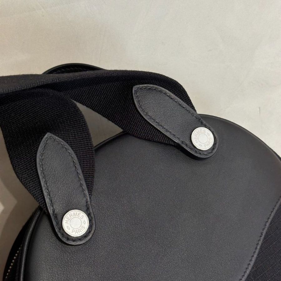 HERMES Allback後背包 - Noir 89 黑 B-8