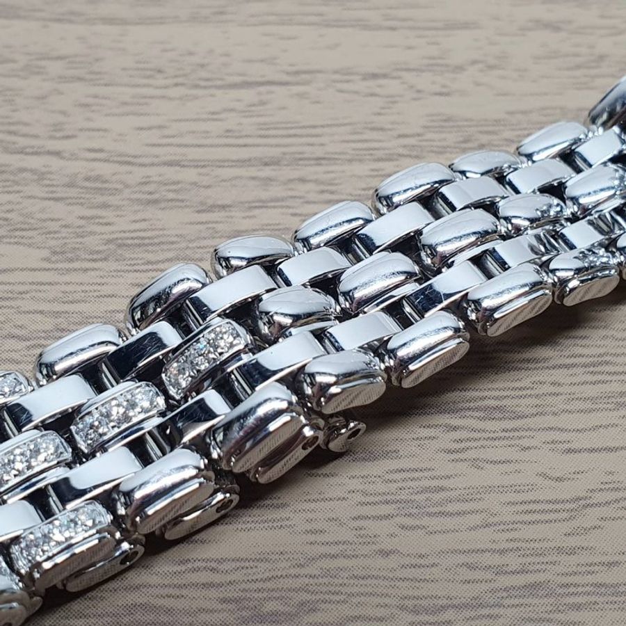 【大眾名錶】Vacheron Constantin 江詩丹頓 18K腕錶 方形2針錶款 原廠鑽圈/鑽帶 大眾名錶G346-6