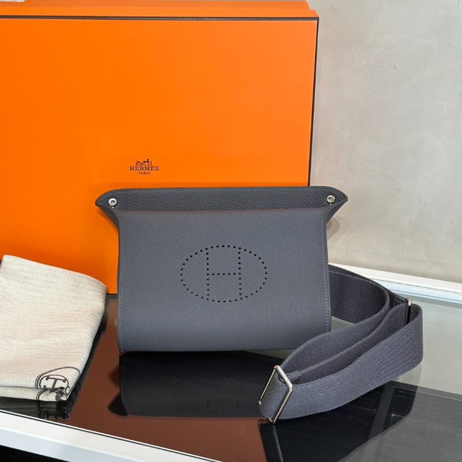 HERMES Vide poches - Ardoise 85 石板灰 W-6