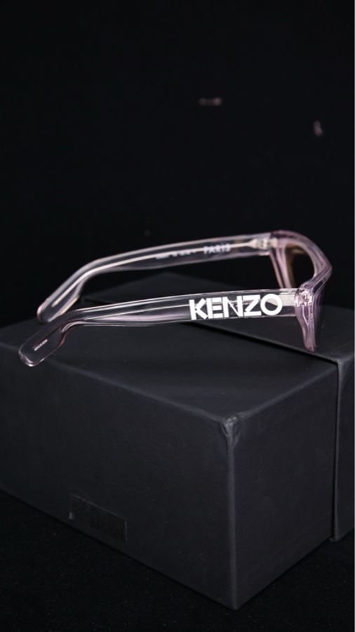 Kenzo粉紫色亚克力眼镜-6