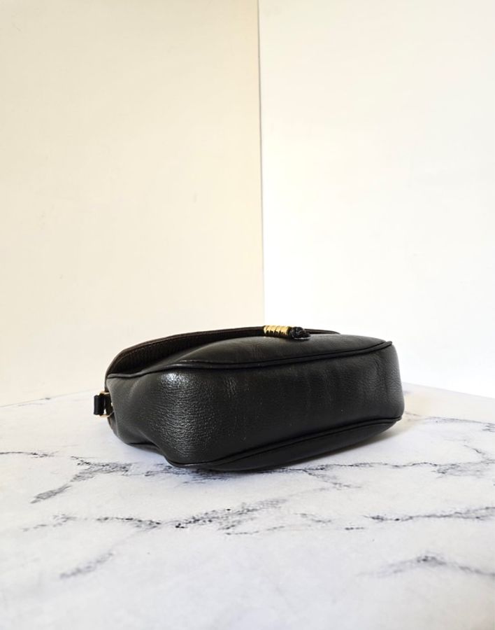 Loewe 拼色蛇骨凱莉包 中古包 側背包 斜背包 皮革包 單肩包-4