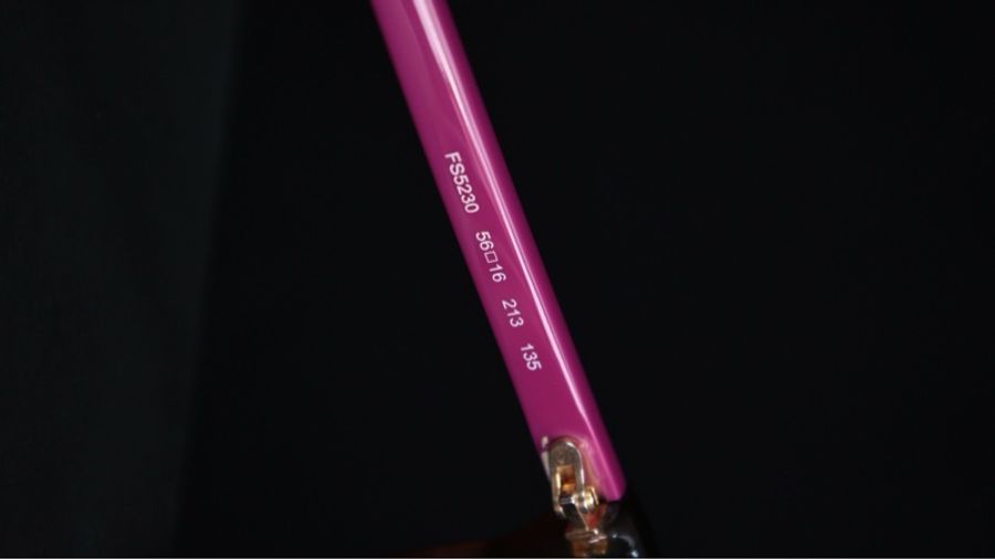 Fendi 紫色窄镜腿墨镜-4