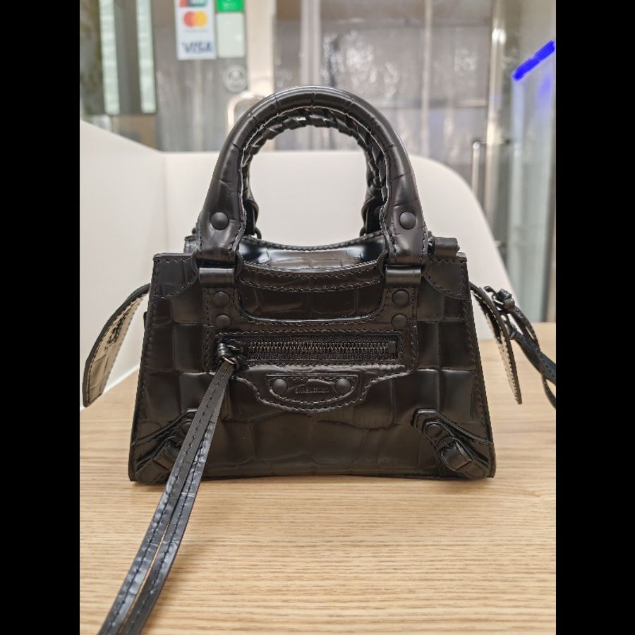 Balenciaga mini cagloe city black-1