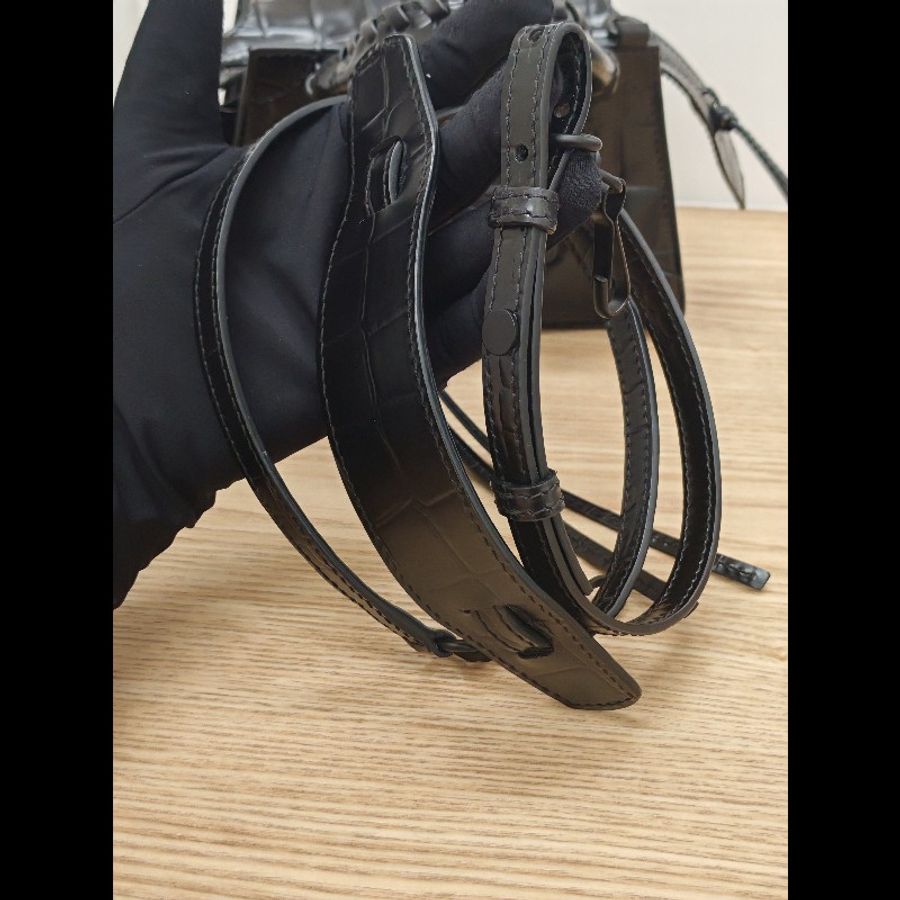 Balenciaga mini cagloe city black-17