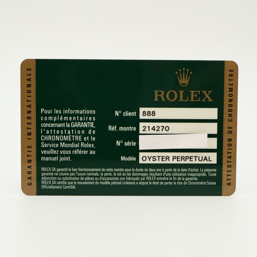 ROLEX ExplorerⅠ 214270-11