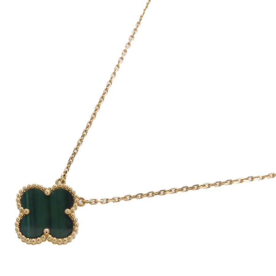 Van Cleef & Arpels 18K黃金Vintage Alhambra Pendant項鍊-2