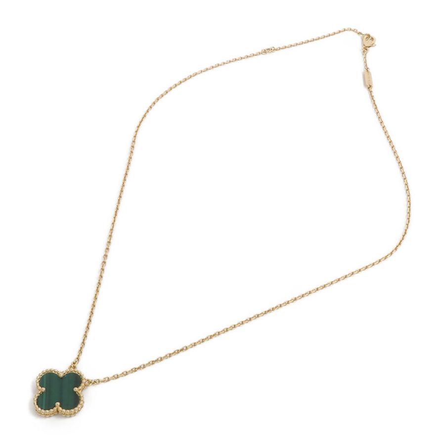Van Cleef & Arpels 18K黃金Vintage Alhambra Pendant項鍊-3