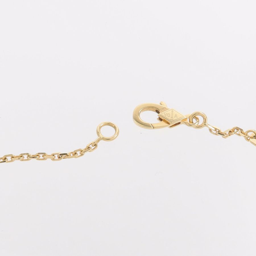 Van Cleef & Arpels 18K黃金Vintage Alhambra Pendant項鍊-5