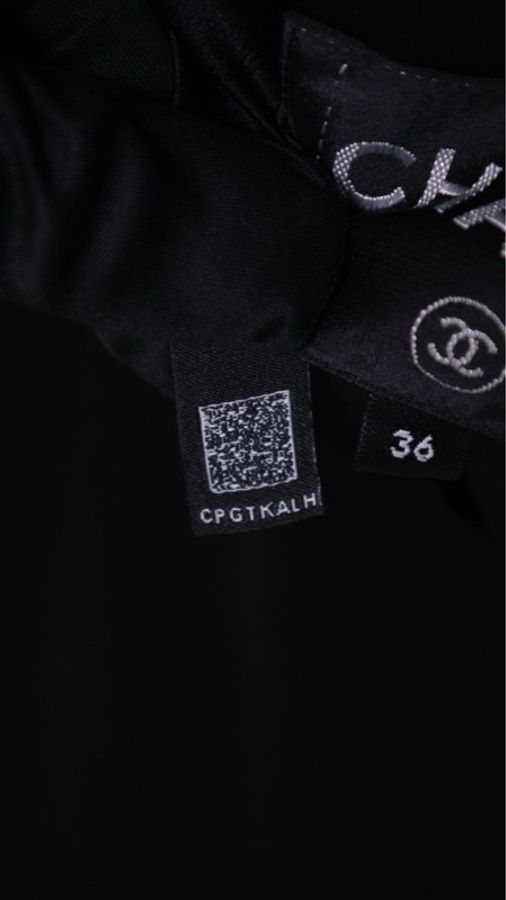 Chanel 22A高级手工坊秀款黑色黑色羊毛彩色钉珠两口-21