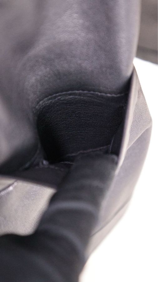 Chanel 09年迈阿密系列黑色小羊皮爱心皮衣-42