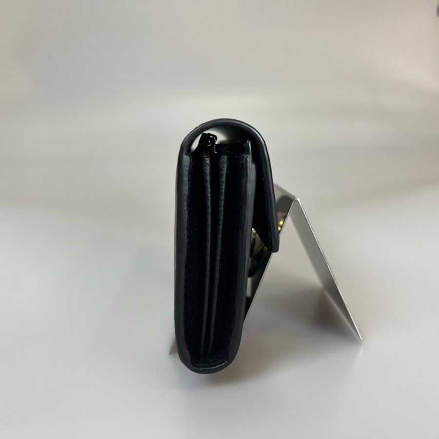 GUCCI  黑鐵牌SOHO掀蓋長夾-5