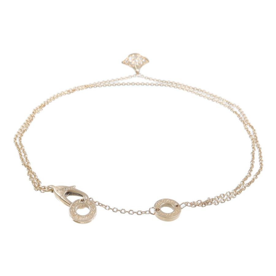 BVLGARI 18K玫瑰金Divas Dream Bracelet鑽石手鏈-2
