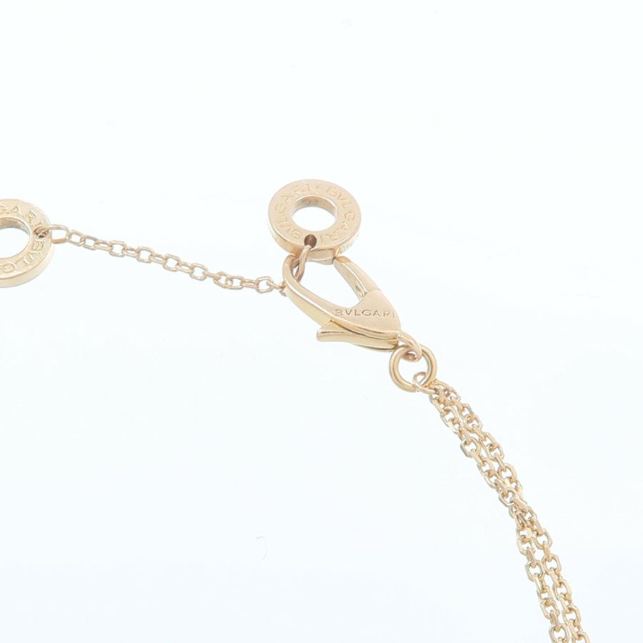BVLGARI 18K玫瑰金Divas Dream Bracelet鑽石手鏈-4