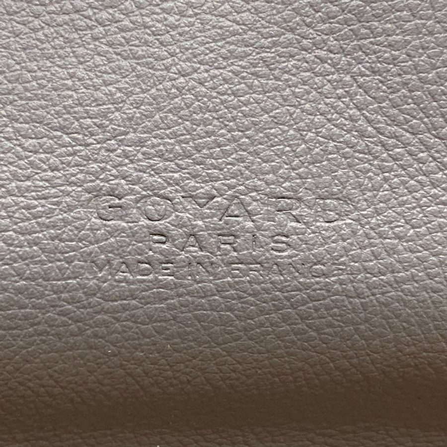 GOYARD 高雅德 Saint Léger PVC帆布 後背包 灰色 銀釦-7
