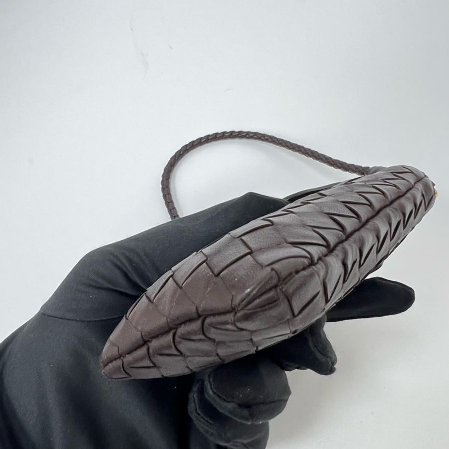 【赫蒂國際精品】BOTTEGA VENETA 編織小羊皮手機包 vintage 中古二手-18