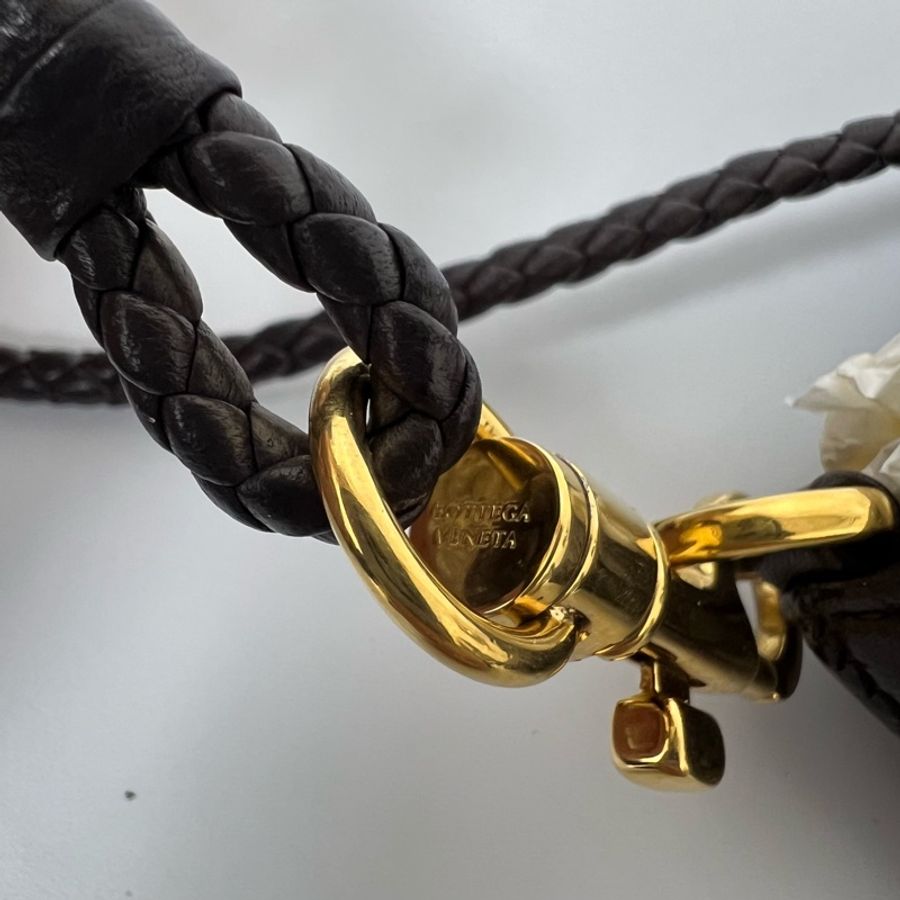 【赫蒂國際精品】BOTTEGA VENETA 編織小羊皮手機包 vintage 中古二手-20