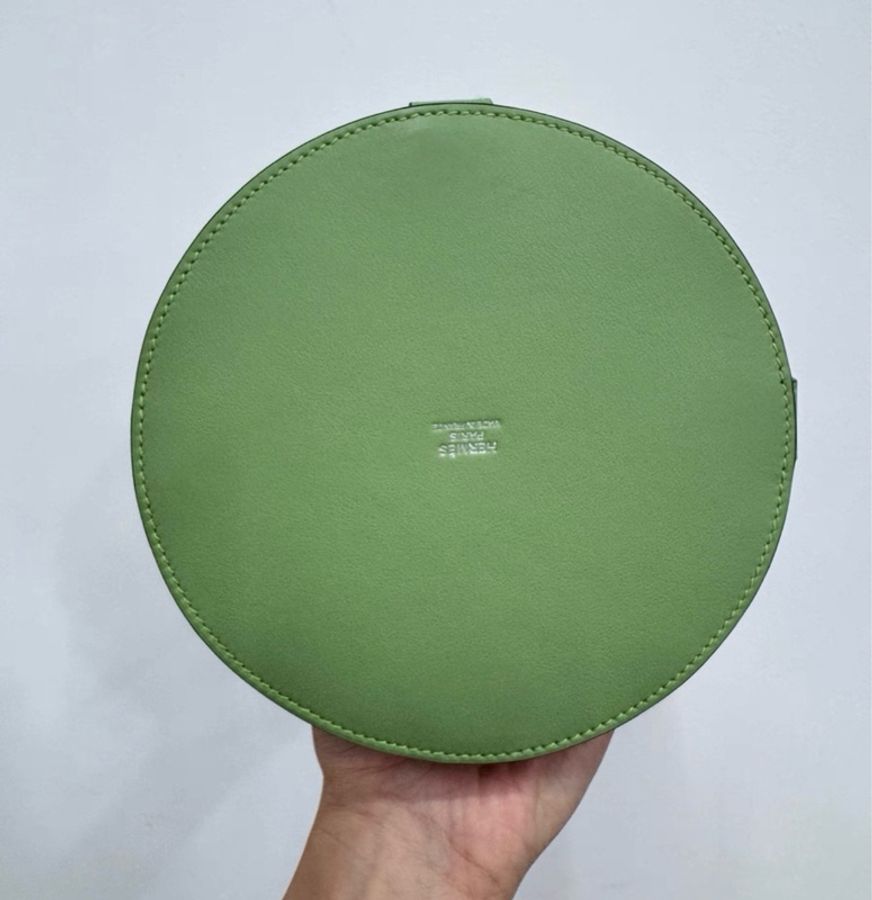 Hermes Farming Picnic 牛油果绿 野餐水桶包 Y刻 配件尘袋-6