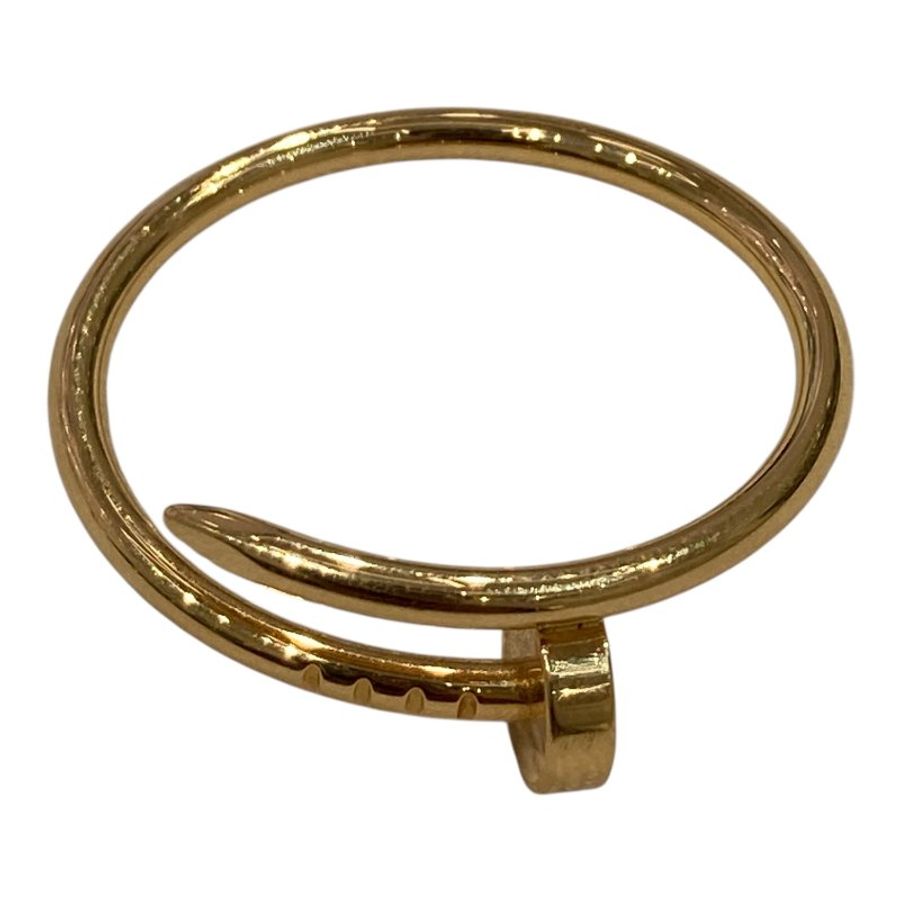CARTIER 卡地亞 JUSTE UN CLOU 釘子戒指 #62 黃金 金色-2