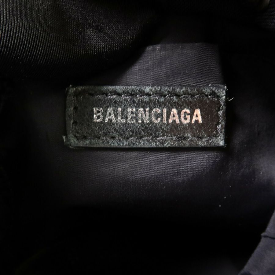BALENCIAGA 尼龍Wheel Drawstring XS手挽肩背兩用袋-8