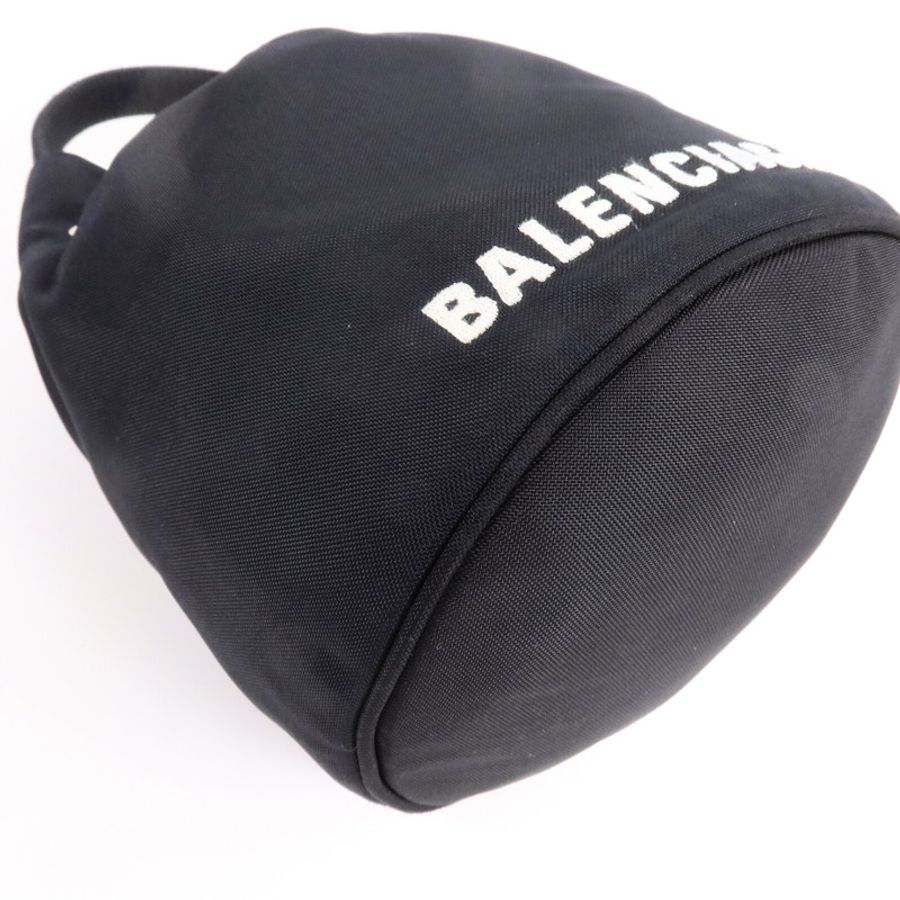 BALENCIAGA 尼龍Wheel Drawstring XS手挽肩背兩用袋-13