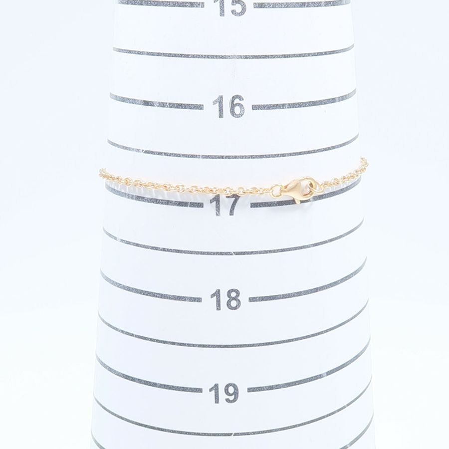 CARTIER 18K黃金Baby Love Blaceret手鏈-9