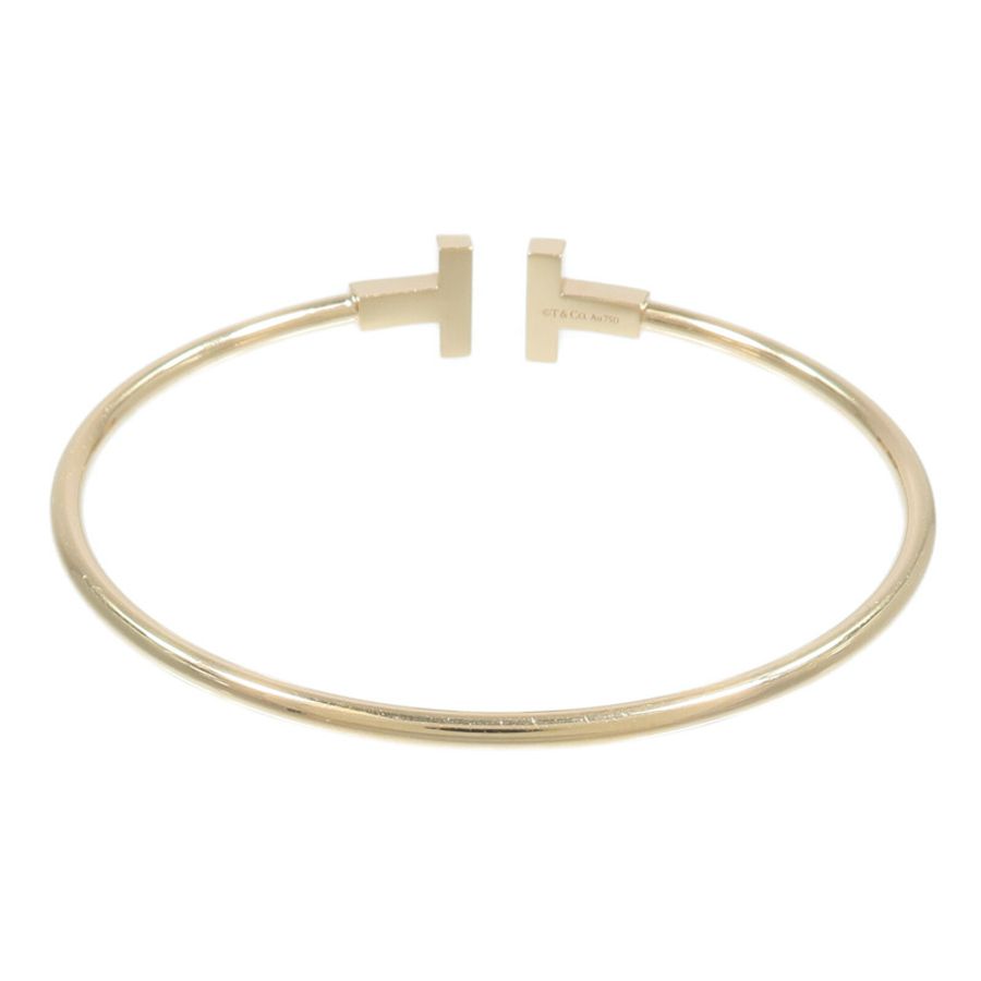 TIFFANY&CO 18K玫瑰金T Wire手鐲-2
