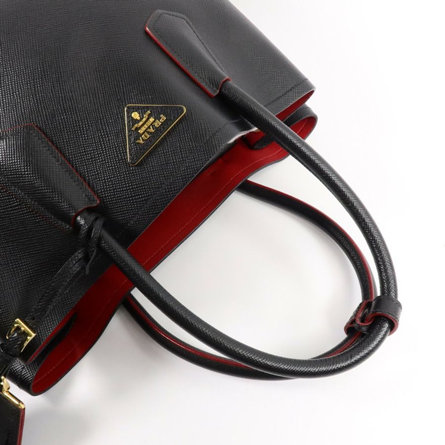 PRADA Saffiano皮革Hand Bag手挽袋-8