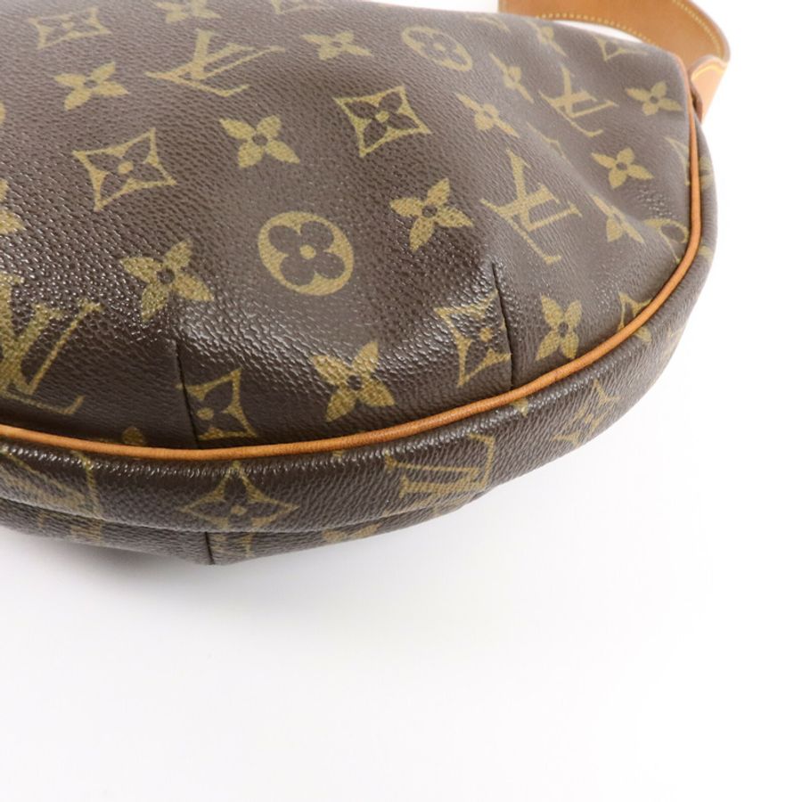 LOUIS VUITTON Monogram Croissant MM肩背袋-9