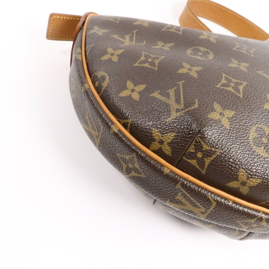 LOUIS VUITTON Monogram Croissant MM肩背袋-10