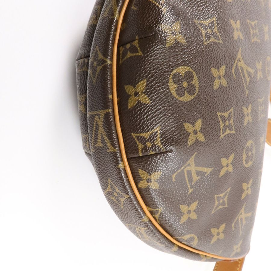 LOUIS VUITTON Monogram Croissant MM肩背袋-11