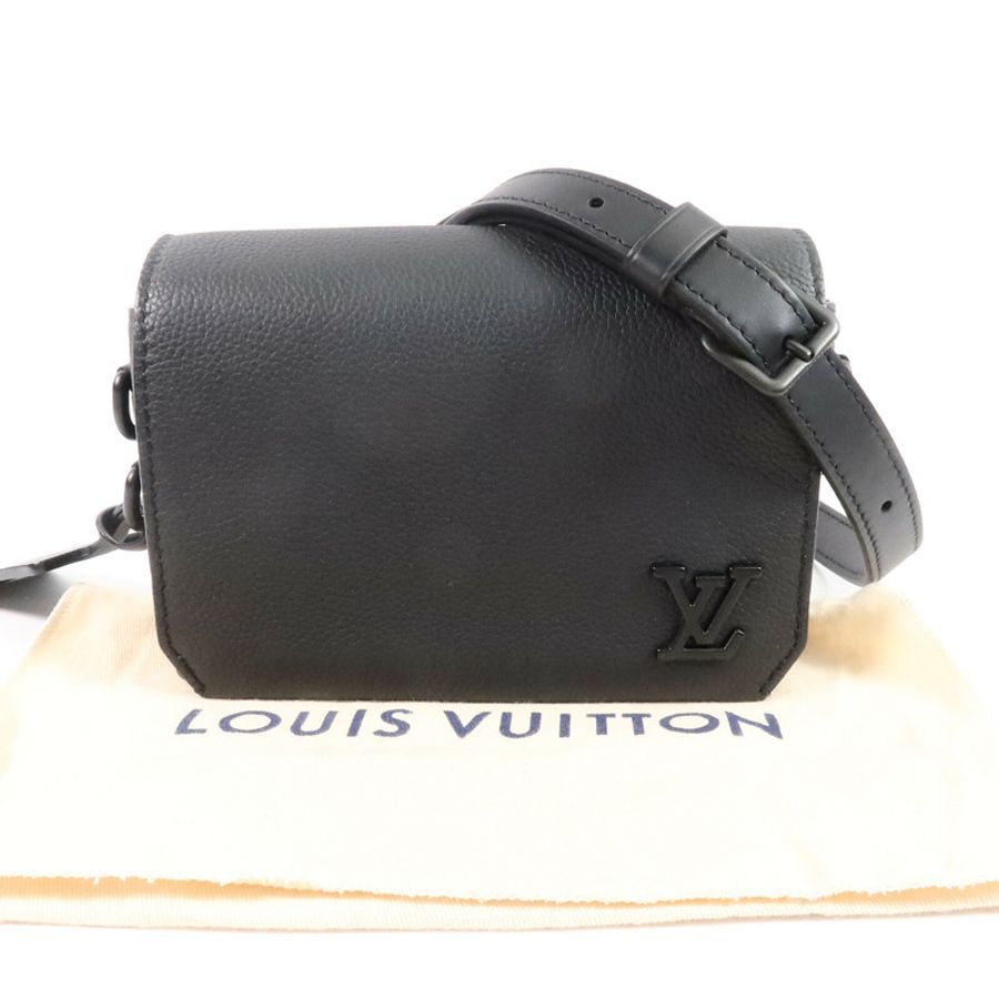 LOUIS VUITTON 牛皮皮革Fastline Wearable Wallet肩背袋-7
