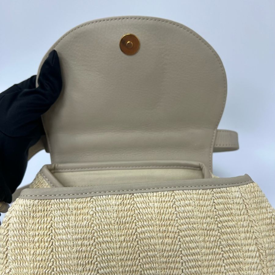 【赫蒂國際精品】Loewe 編織拼色斜背包 vintage 二手 中古-15