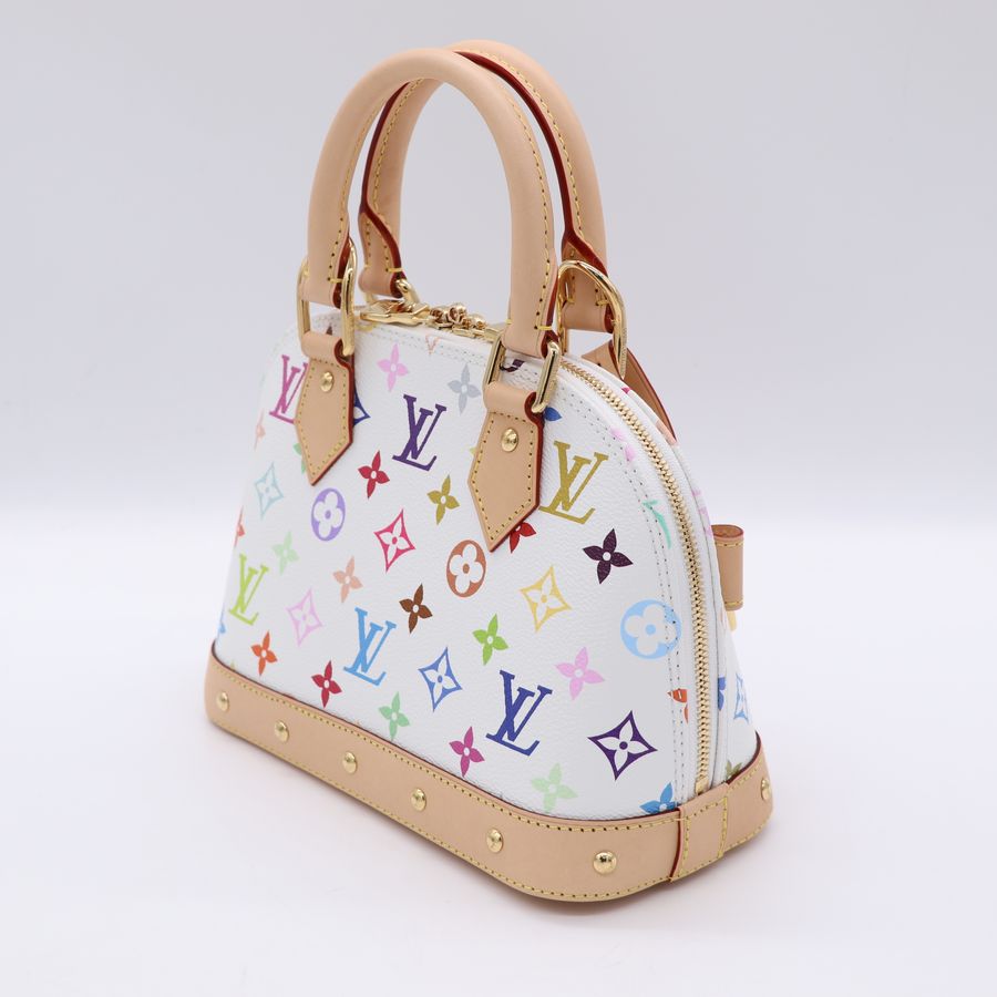 LV x TM 村上隆 Alma BB 白三彩 【Louis Vuitton 路易威登】-12