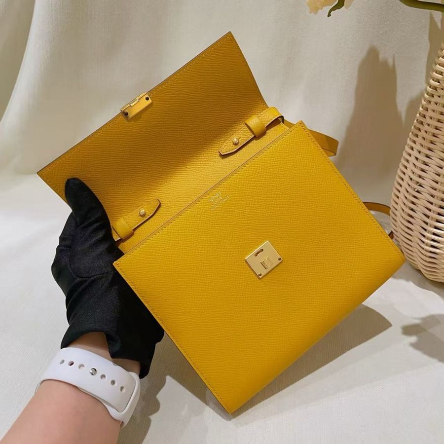 愛馬仕 Clic 16 琥珀黃-5